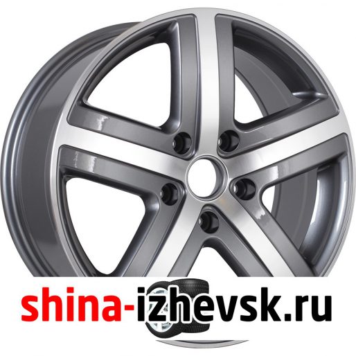 Колесный диск Replay VV1 8xR18 5×130 ET53 DIA71.6 насыщенный темно-серый частично полированный в Ижевске